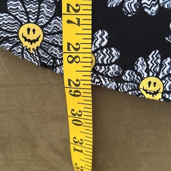 Molokai Mens daisy flower happy‎ face shirt sleeve shirt polyester size M - Picture 5 of 6